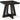 Galliden - Black - Square End Table