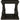 Wellturn - Black - Rectangular End Table