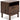 Calverson - Mocha - One Drawer Night Stand - Medium