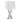 Dominick - Tapered Mirrored Acrylic Table Lamp - Silver