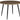 Amaris - Brown / Black - Round Dining Table