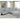 Belize 6-piece Pillow Top Arm Reclining Sectional Grey