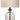 Bandile - Clear / Bronze Finish - Glass Table Lamp