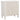 Clarkia - Accent Cabinet With Floral Carved Door - White