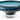 Vallborough - Bowl - Teal Blue
