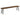 Neve - Live Edge Wood Dining Bench Hairpin Legs - Gray Sheesham