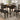 Guillen - 5 Piece Dining Set With Bench - Cappuccino And Dark Brown