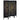 Haidera - 4-panel Damask Pattern Folding Screen - Black